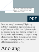 Kaugnayan NG Pakikipaglaban NG Mga Pilipino Sa Pag-Usbong