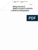 Training Manual Radiation Hazard Control in Industrial Radiography