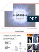 IC Fabrication Process Overview
