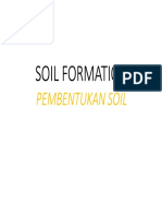 SOIL FORMATION DAN PEMBENTUKANNYA