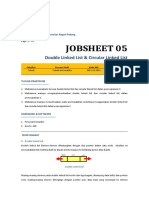 (2023) Job Sheet 5 - Double and Circular Linked List