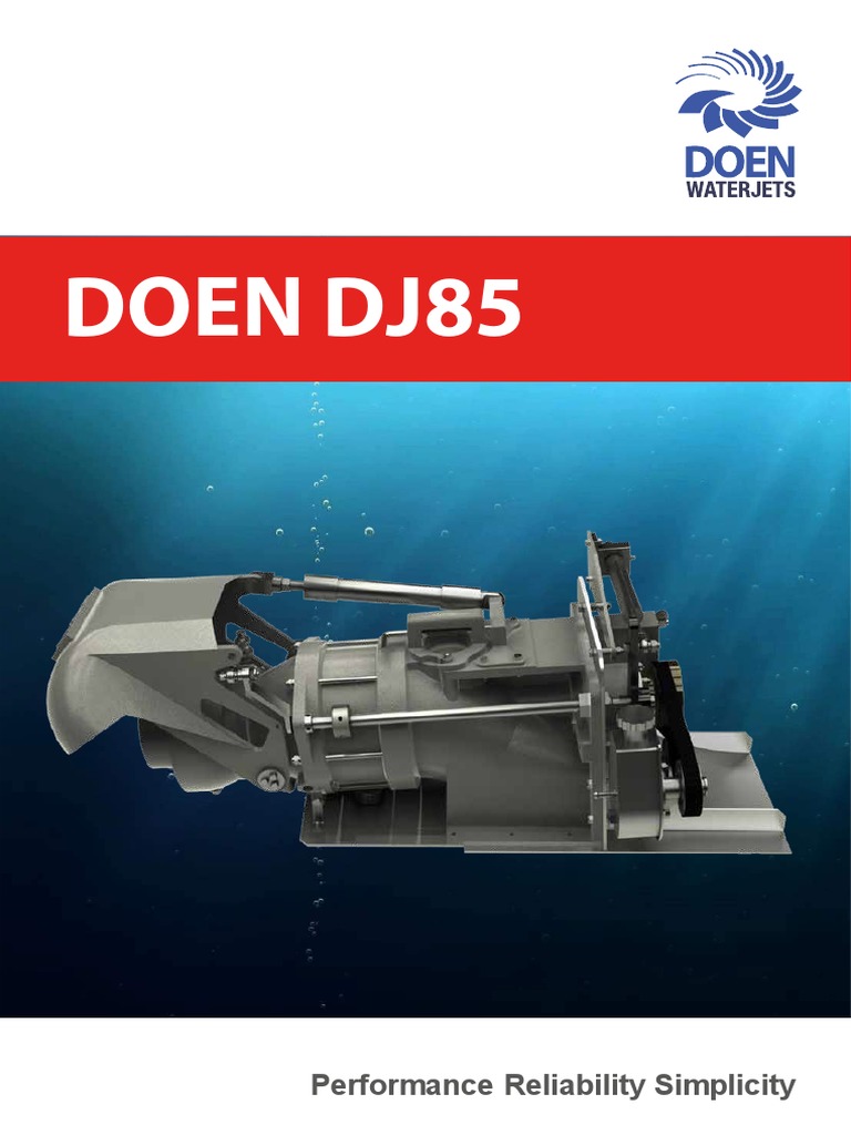 Product Bulletin - Doen DJ85 e | PDF | Pump | Bearing (Mechanical)