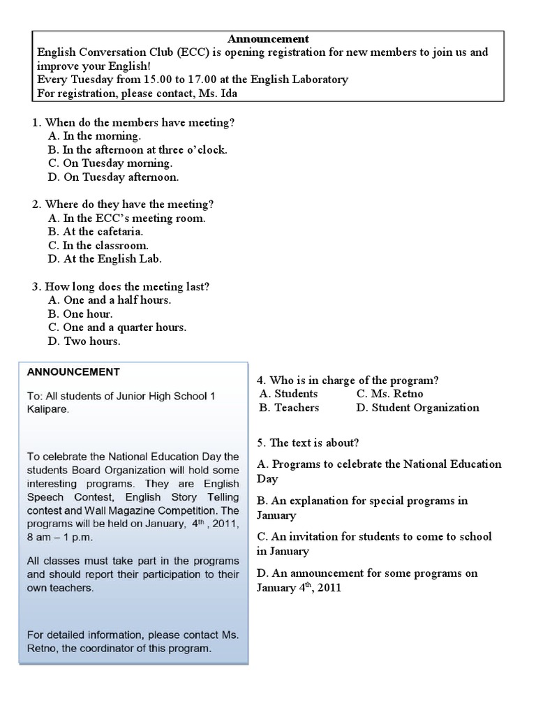 Join English Conversation Club Now! | PDF | Language Arts & Discipline