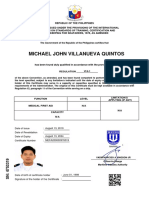 Michael John Villanueva Quintos