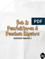 Pemfaktoran & Pecahan Algebra