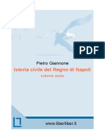 Istoria Civile Del Regno Di Napoli: Pietro Giannone