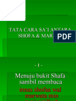 Tata Cara Sa'i Antara Shofa dan Marwah