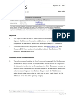 IAS 21 Forex Classification IASB Paper