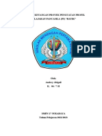 Laporan Keuangan Proyek Penguatan Profil Pelajaran Pancasila (P5) "Batik"