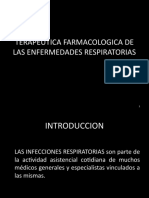 Terapéutica de Enfermedades Respiratorias