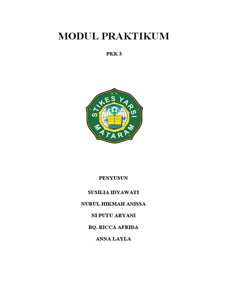 Modul Praktikum PKK 3 Kebidanan | PDF
