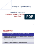 Analyzing Iterative Algorithm