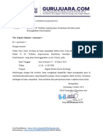 Surat Undangan Peserta Diklat Nasional 32JP - Refleksi Implementasi Kurikulum Merdeka Untuk Meningkatkan Pembelajaran