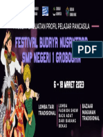 Projek Penguatan Profil Pelajar Pancasila: Festival Budaya Nusantara SMP Negeri 1 Grobogan