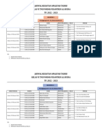 Jadwal Kegiatan Amaliyah Tadris Kelas Vi Tmi Pondok Pesantren Al-Husna TP. 2022 - 2023