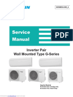 Service Manual: Inverter Pair Wall Mounted Type G-Series
