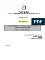 Kgn-It-04-2023 - Tender For Two Factor Authentication System and Support