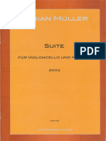 Müller, Suite 2004 Violoncello and Piano Score