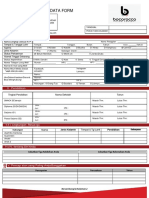 Bocoroco Personal Data Form