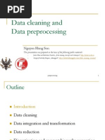 Data Cleaning and Data Pre Processing