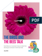 Birds and Bees Talk Programme Launches Its First Return On Investment Report: Highlights