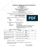 Berita Acara Proposal