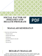 Social Factor of Diseases and Health Program