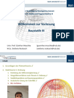 Willkommen Zur Vorlesung Baustatik III: Bachelor Studiengang Bauingenieurwesen Modul 18: Statik Und Tragwerkslehre B