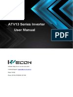 ATV13 User Manual VECON PDF