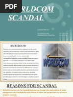 WORLDCOM SCANDAL Audit Presentation