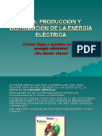 Producción y distribución de la energía eléctrica