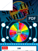 Week 14 - Game - Spin The Wheel (Math Review)