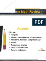 Week 14 - Math Endterm Review - Study Pack