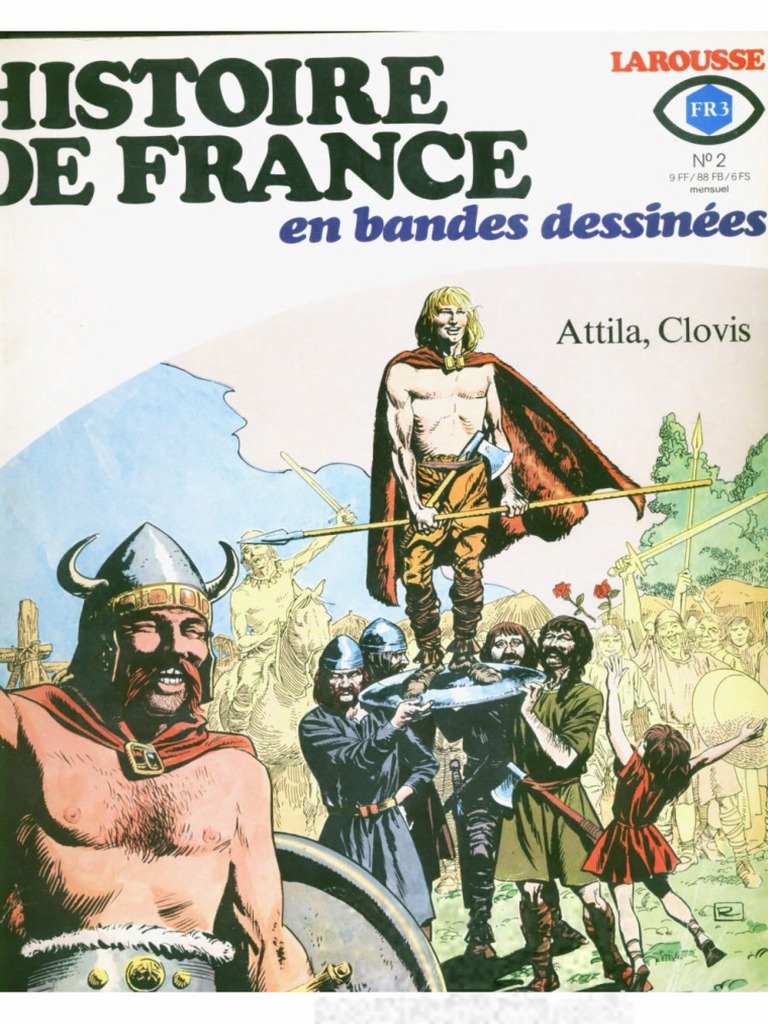 T02 - Histoire de France en BD - Attila, Clovis - Text PDF | PDF ...