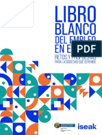 Libro Blanco Del Empleo en Euskadi PDF