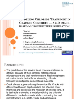 Chloride Transport Modelling - Comsol