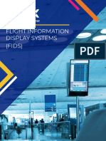 Flight Information Display Systems