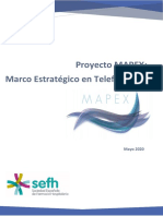 Proyecto MAPEX: Marco Estratégico en Telefarmacia: Mayo 2020