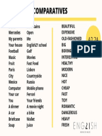 Comparatives Sentences