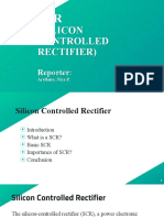 (Silicon Controlled Rectifier) : Reporter