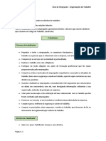 Área de Integração - Organizações Do Trabalho