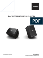 Bose S1 Pro Multi Position Pa System: Reference Number 787930-SM REV 04 ©2018 Bose Corporation