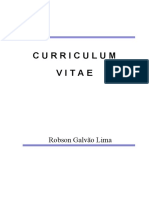 Curriculum Vitae: Robson Galvão Lima