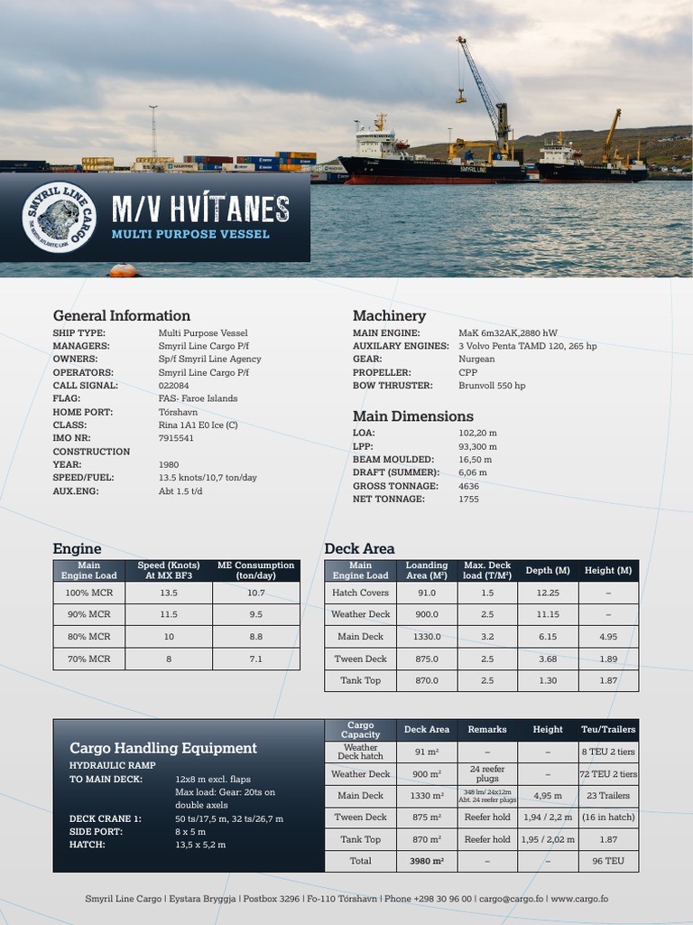 Atlantic Project II Vessel Overview | PDF | Shipping | Ships