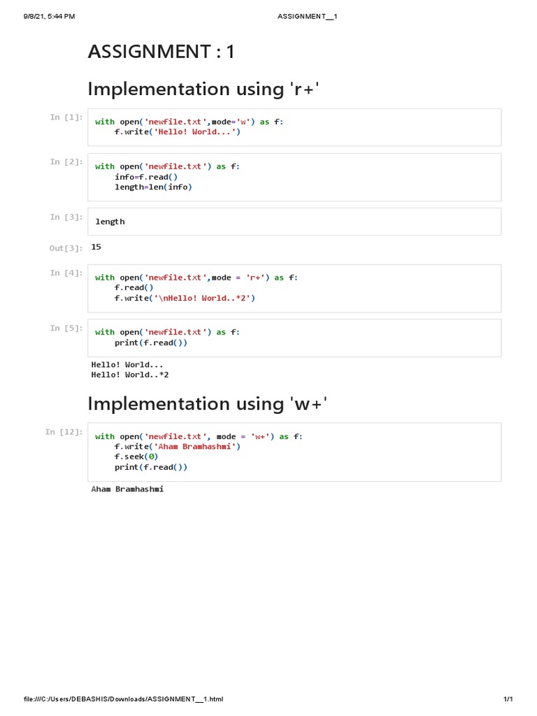 ASSIGNMENTS PDF Data Type Computer Science