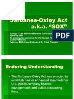 PAI 1 Sarbanes-Oxley Act KC