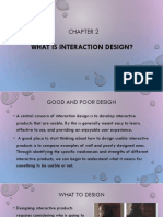 What Is Interaction Design?