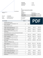 Host Systems Sales Quote for ITE College Lighting Project