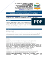 Ementa - Narração, Interação Espacialidade e Sentido A Questão Da Significação Na Perespectiva Da Semiótica Discursiva