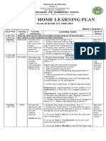 Updated WEEKLY HOME LEARNING PLAN Gr.6